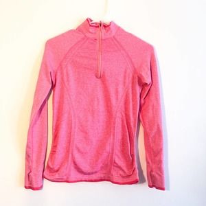 Athleta neon pink athletic sweatshirt